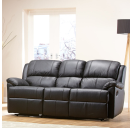 Echo 3 Seater Black